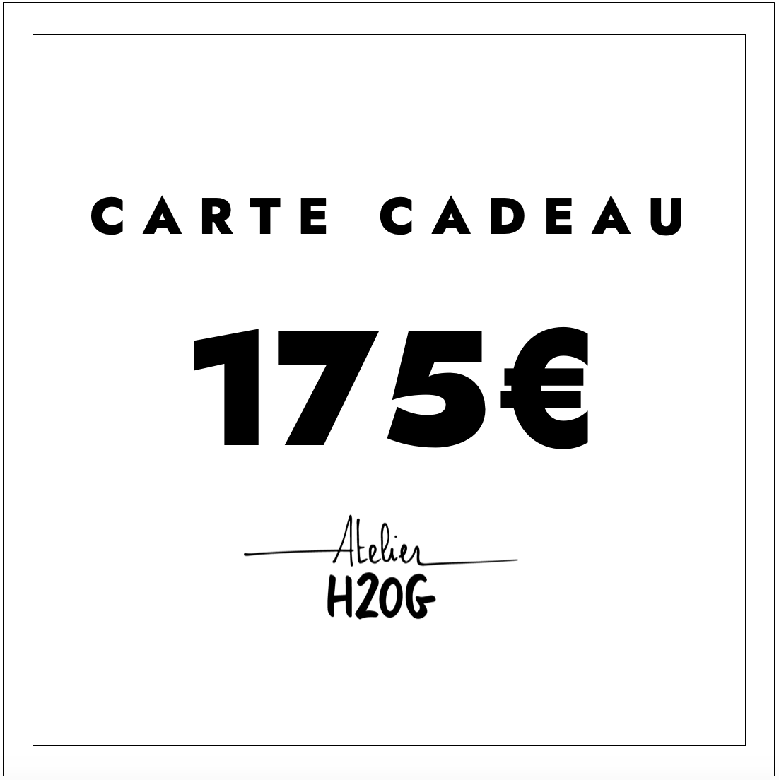 Carte Cadeau 175
