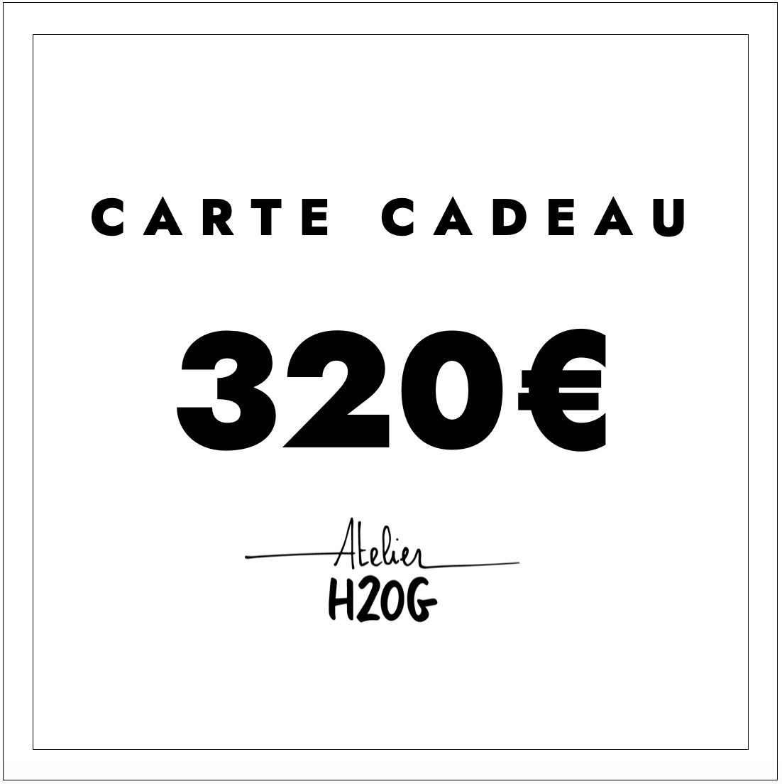 Carte Cadeau 320