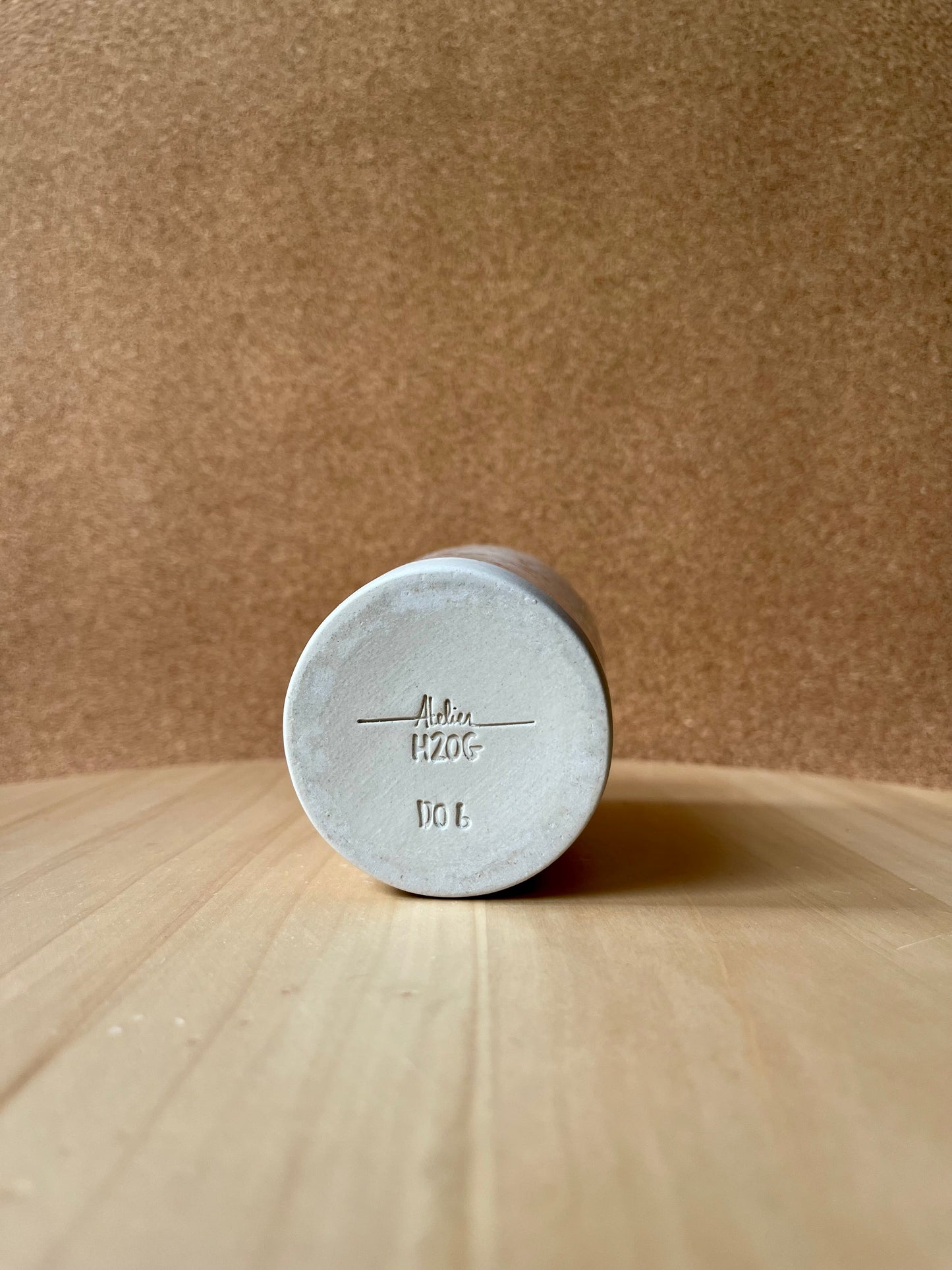 D06 - Mug Blanc Pyrité